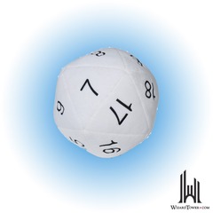 Jumbo D20 Plush Dice